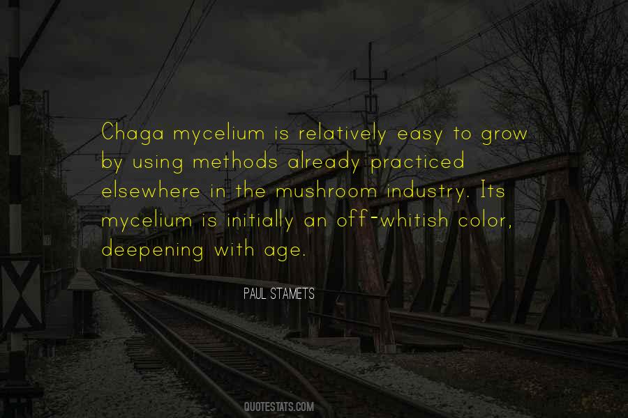 Chaga Mushroom Quotes #156386
