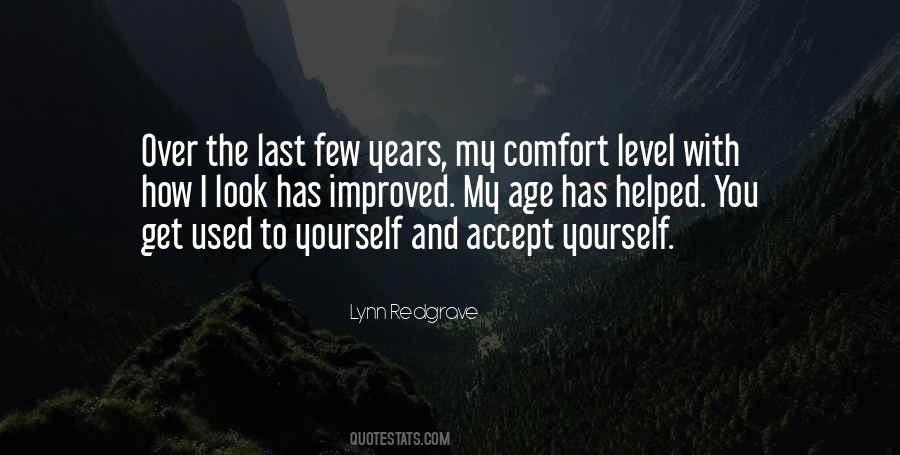 Self Comfort Quotes #1547712