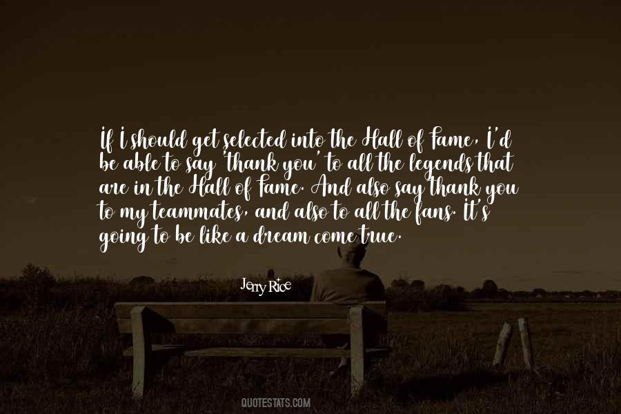 Dream Of Legends Quotes #1498504