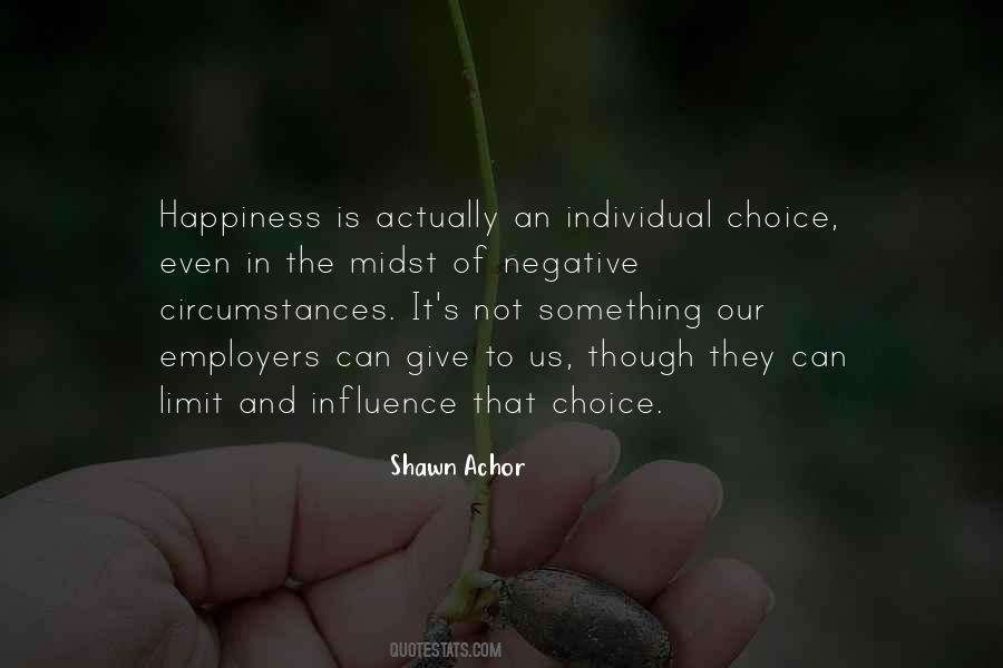 Circumstances And Choices Quotes #275773