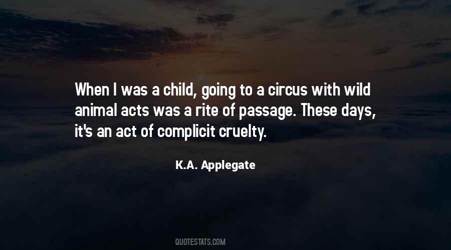 Circus Animal Cruelty Quotes #561677