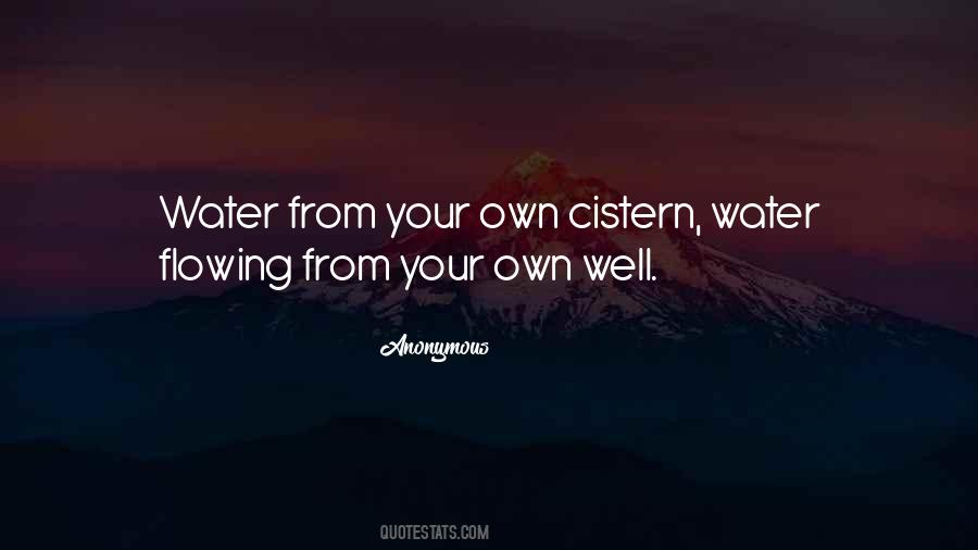 Cistern Quotes #1102790