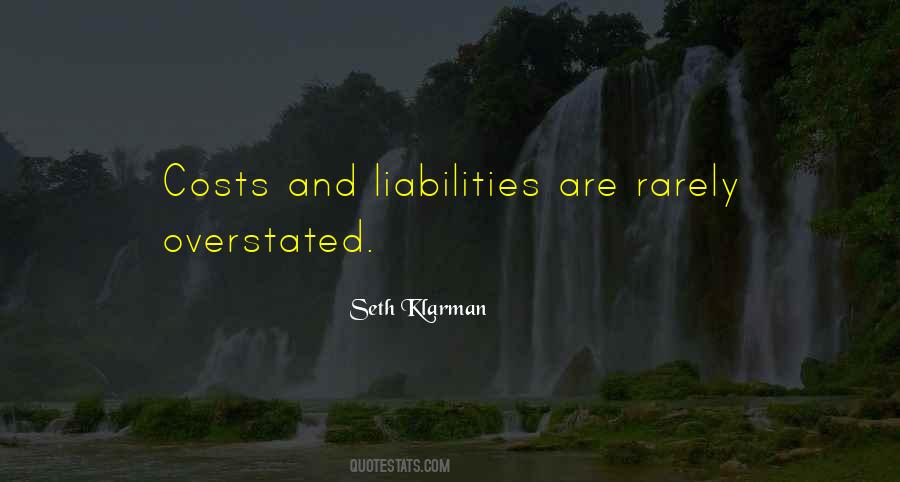 Quotes About Liabilities #204332