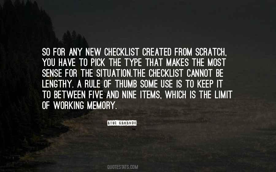 Working Memory Quotes #164866