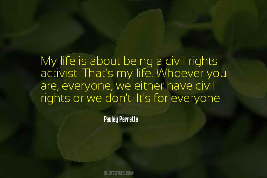 My Civil Rights Quotes #899863