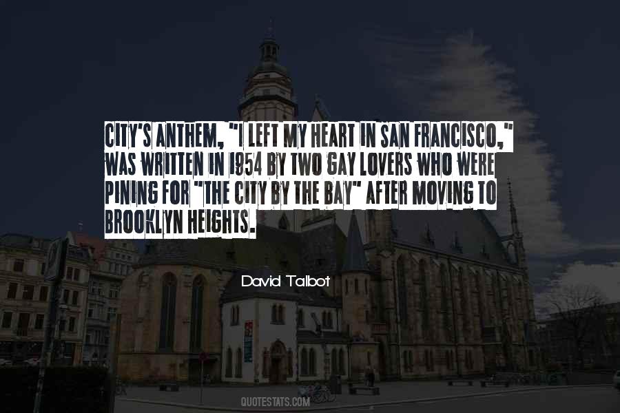 City By The Bay Quotes #1791102