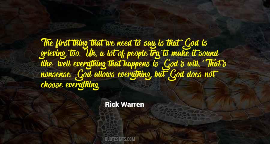 God S Will Quotes #1347213