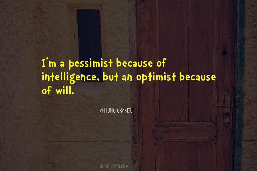 Optimism Pessimism Quotes #1229993