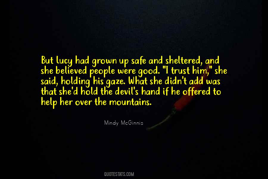 Sheltered People Quotes #688039