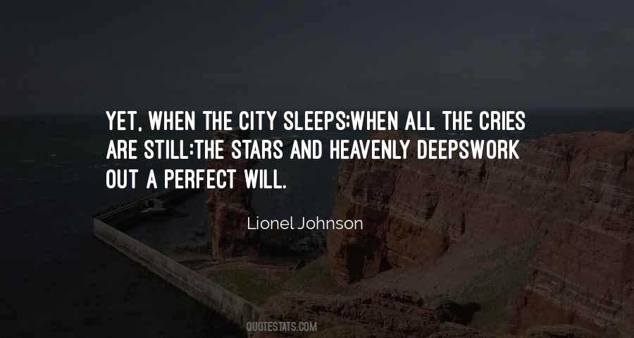 City Sleeps Quotes #197451