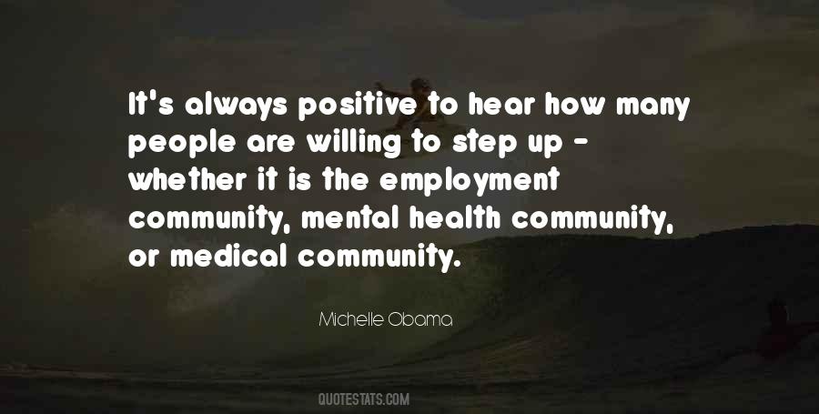 Positive Community Quotes #512964