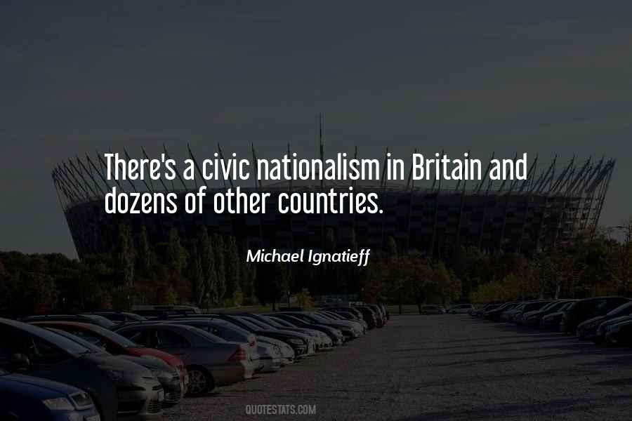 Civic Nationalism Quotes #859367