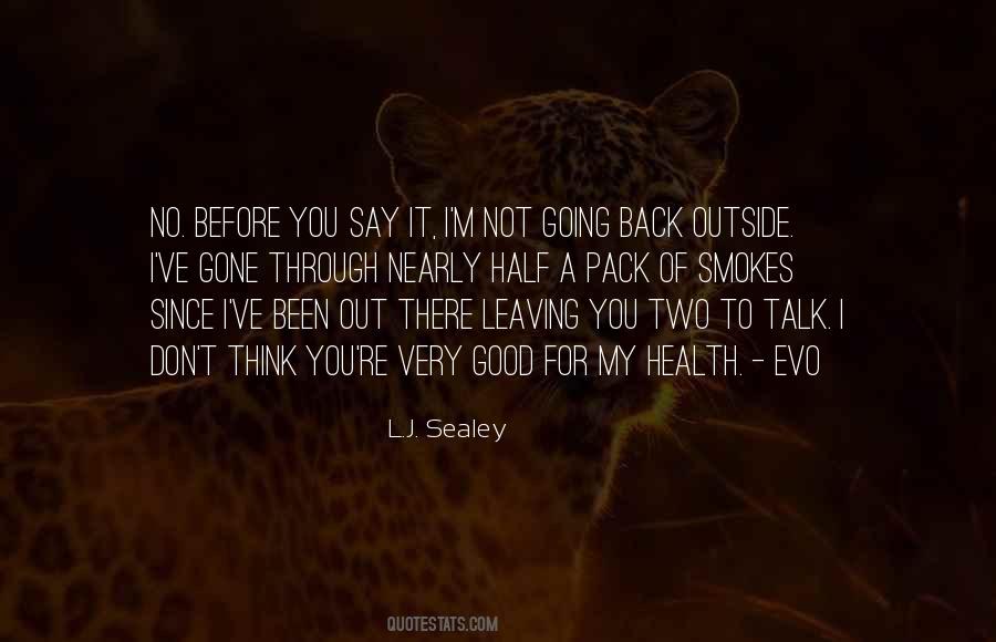 Leaving You Quotes #1004766