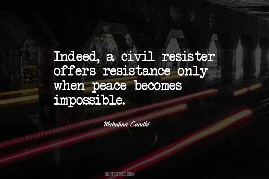 Civil Peace Quotes #157785