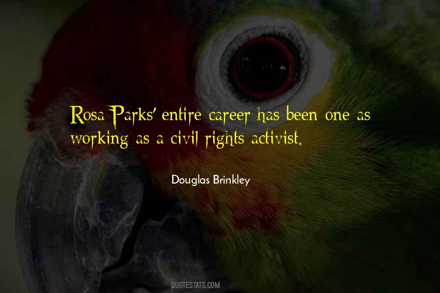 Civil Rights Activist Quotes #420224