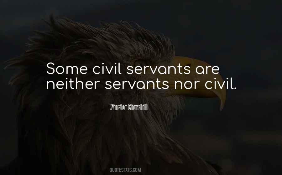 Civil Servant Quotes #585126