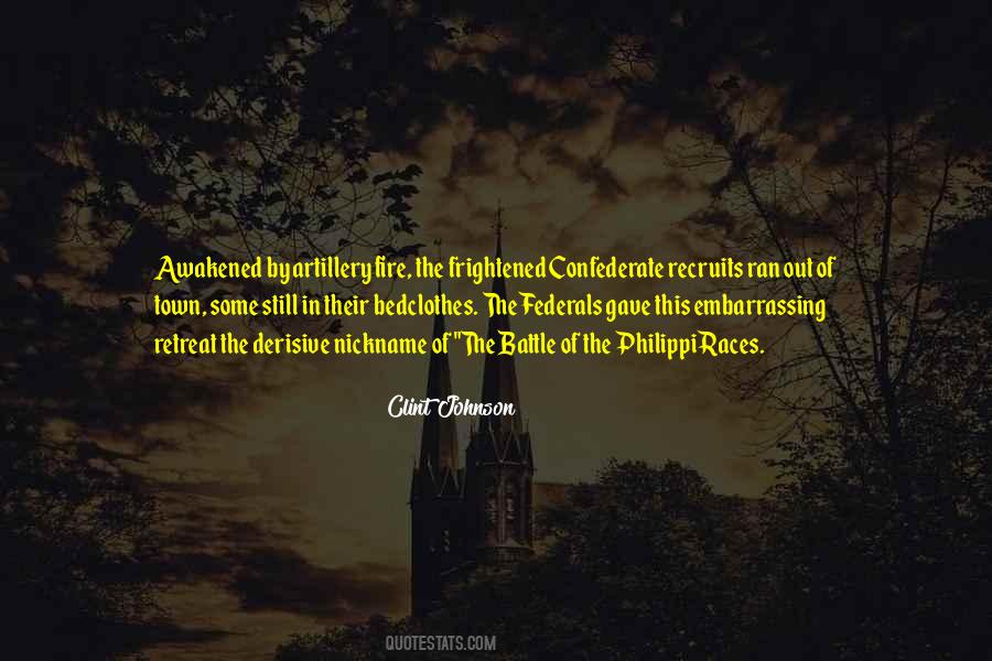 Civil War Battle Quotes #611196