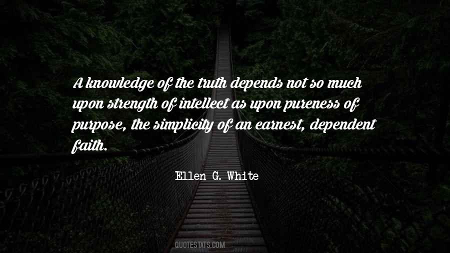 Quotes About The Purpose Of Knowledge #1107306