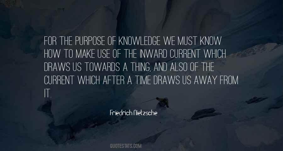 Quotes About The Purpose Of Knowledge #1133354