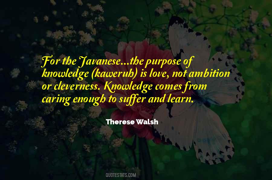 Quotes About The Purpose Of Knowledge #1633737