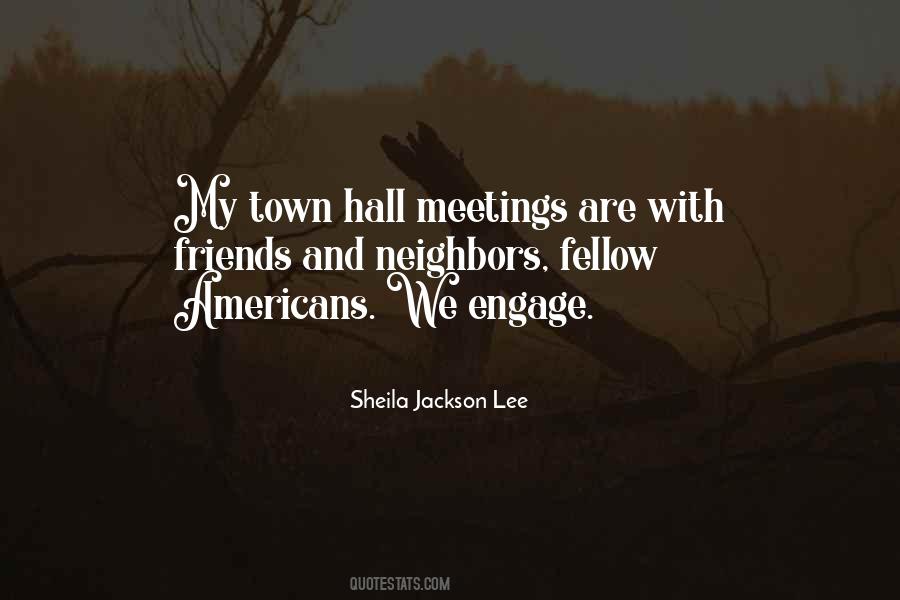 Town Meetings Quotes #121144