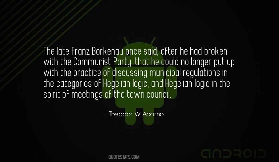 Town Meetings Quotes #1466708