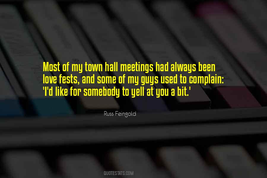 Town Meetings Quotes #460701