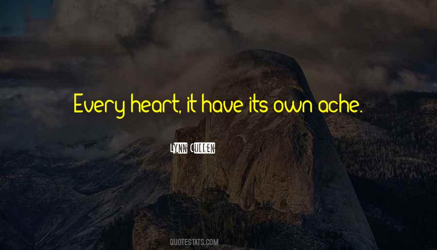 Heart Ache Quotes #21843