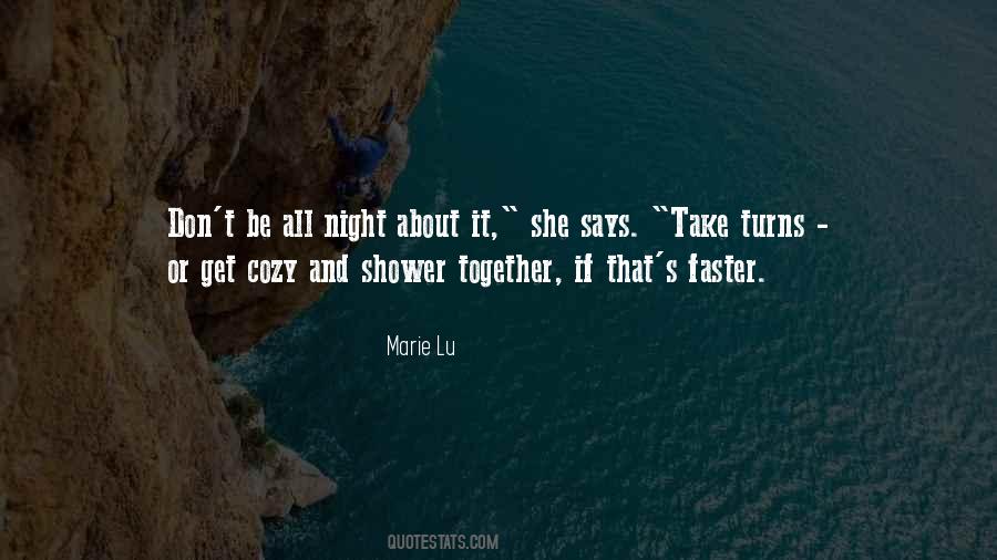Night Together Quotes #195844