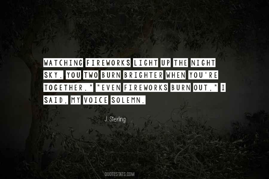 Night Together Quotes #283394