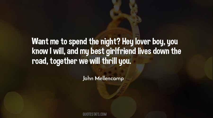 Night Together Quotes #504072