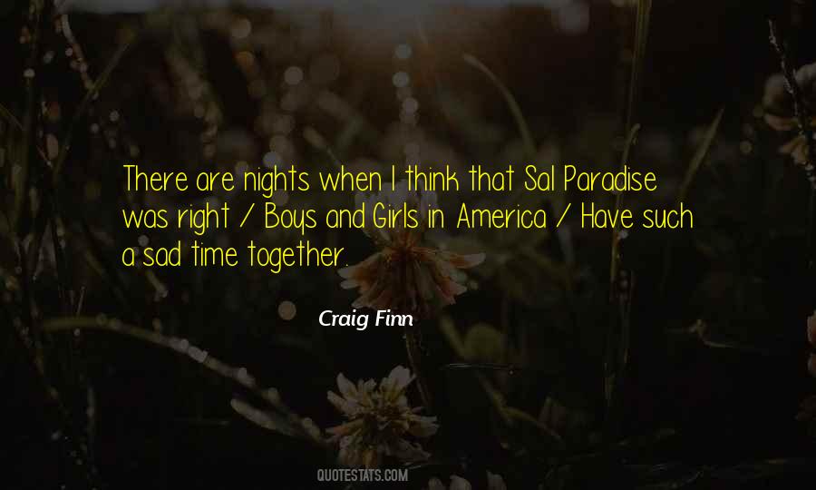 Night Together Quotes #518457