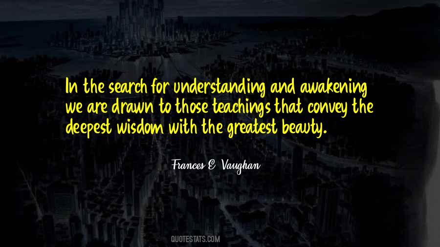 Search Of Beauty Quotes #1679039