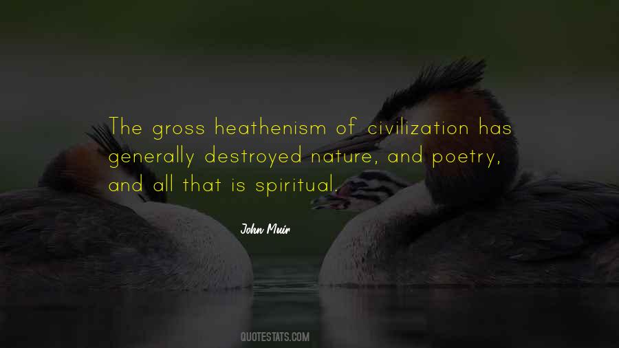 Civilization And Nature Quotes #1787768