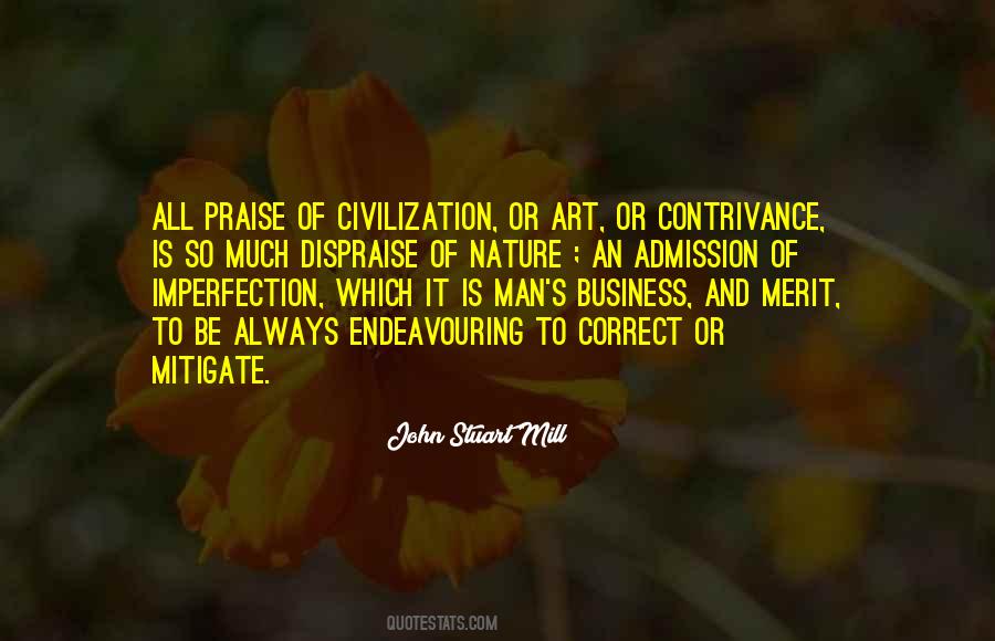 Civilization And Nature Quotes #187918