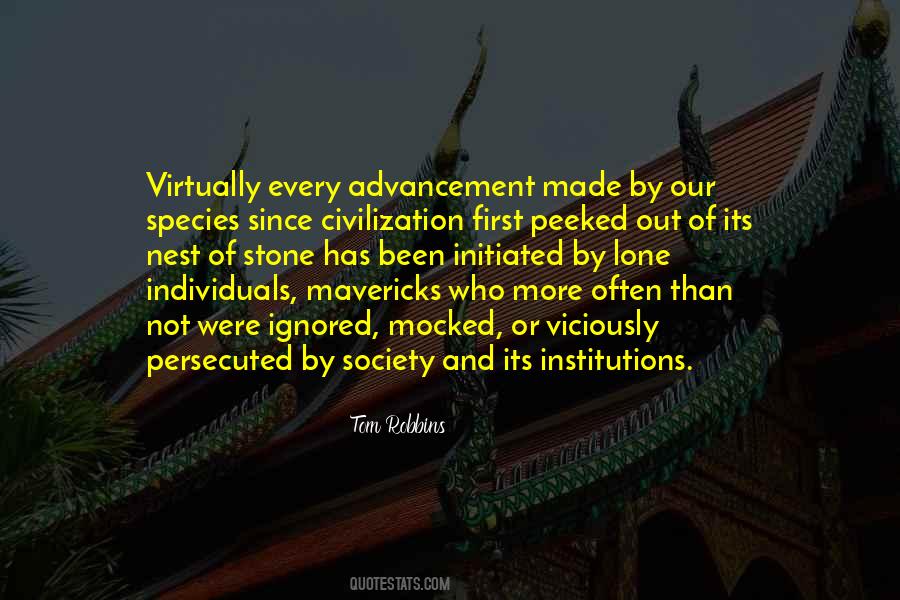 Civilization And Society Quotes #1160870