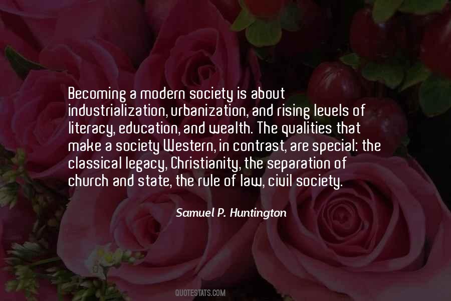 Civilization And Society Quotes #345493