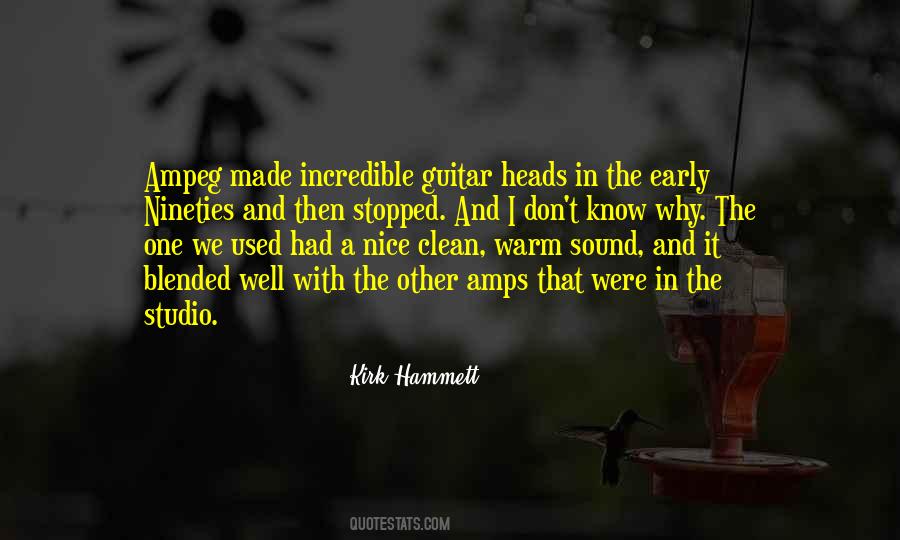 Nice And Clean Quotes #295869