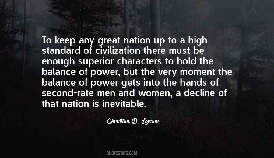 Civilization Decline Quotes #596767