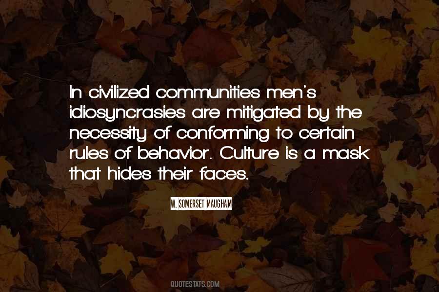 Civilized Culture Quotes #923578