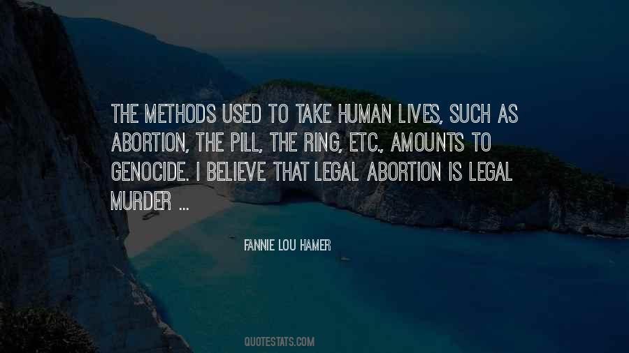 Abortion Is Murder Quotes #150444