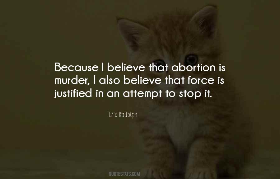 Abortion Is Murder Quotes #1715936