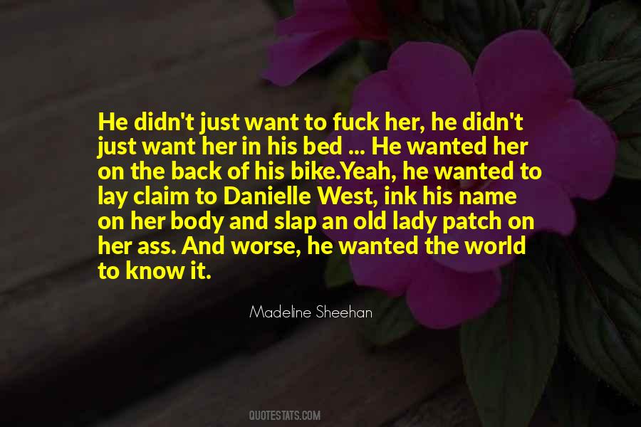 Claim Her Quotes #1089026