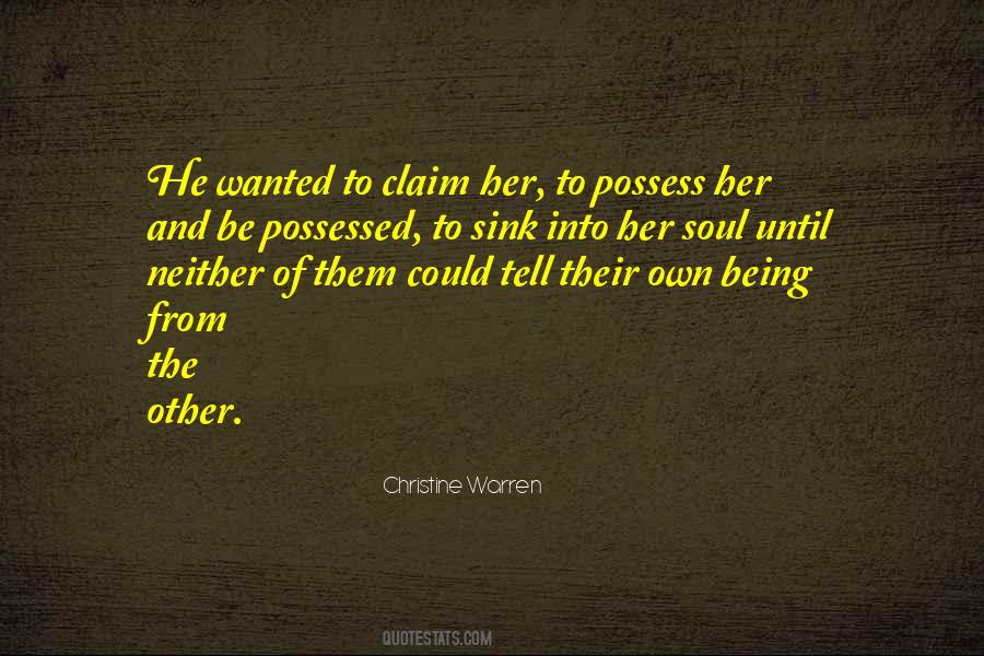 Claim Her Quotes #315228