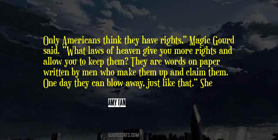 Claim Rights Quotes #218646