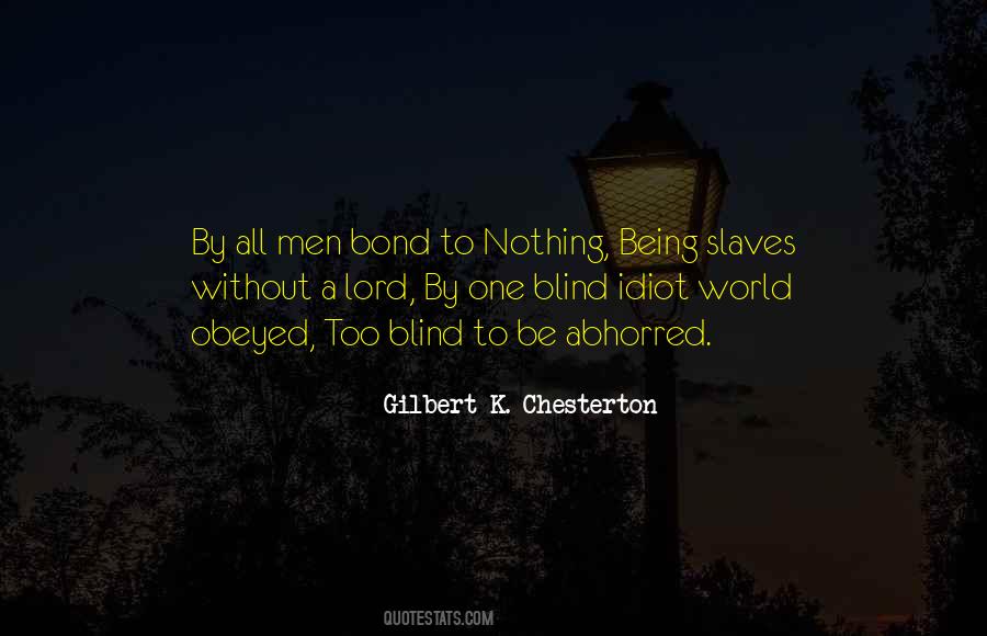 Being Blind Quotes #517880