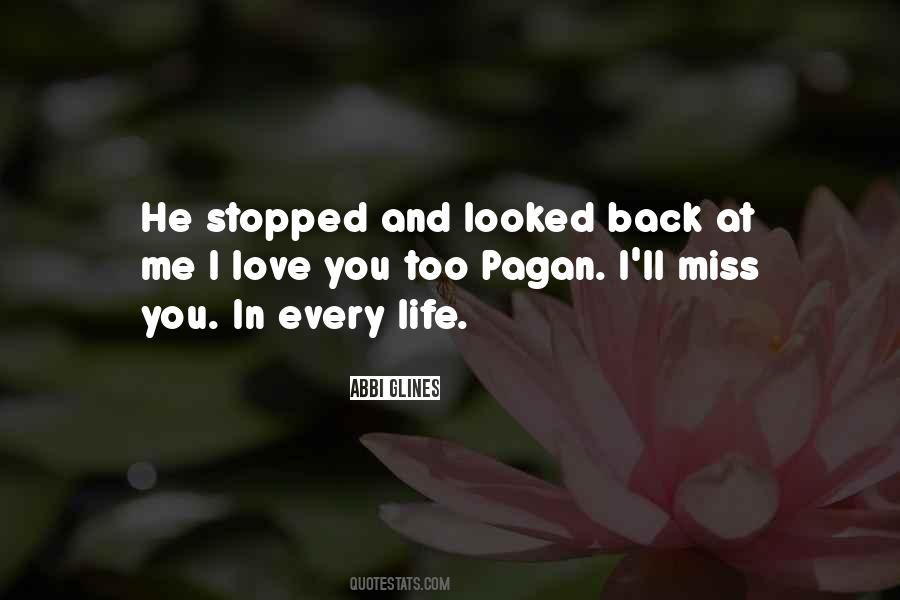 Miss You Too Quotes #675029