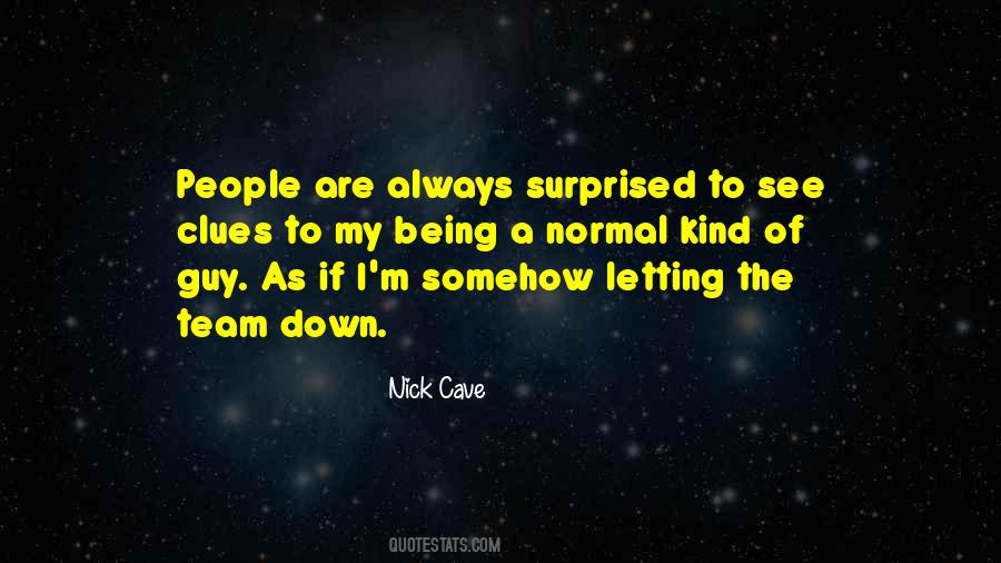 Quotes About Letting People Down #1737216