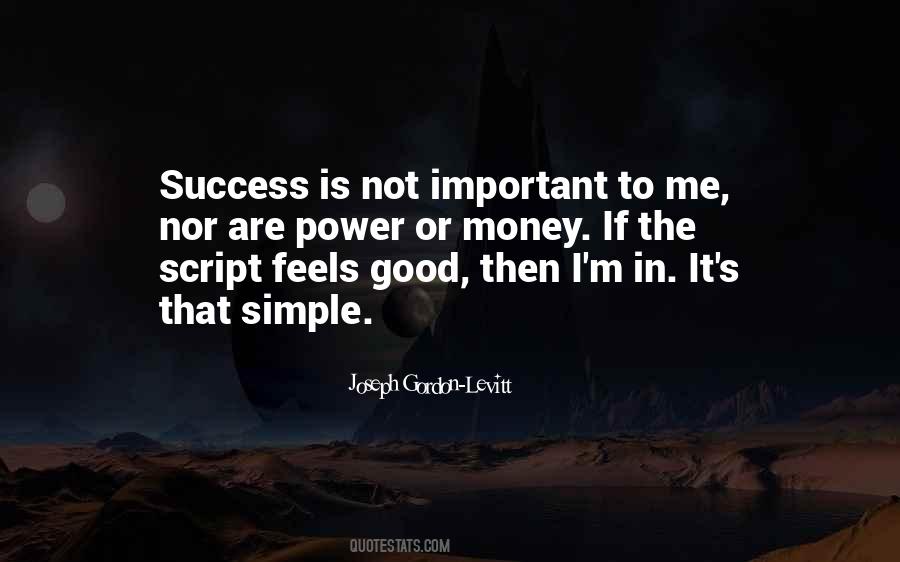 Success Is Not Quotes #1393272