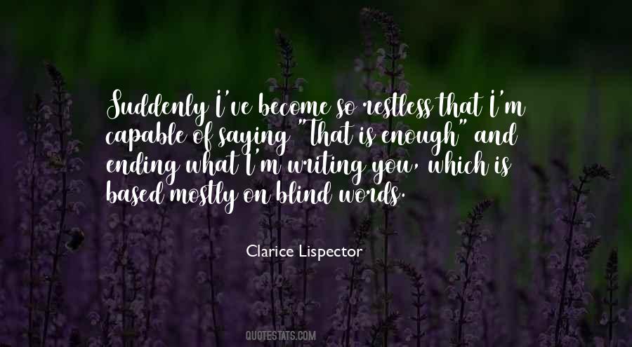 Clarice Quotes #465719